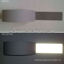 Silver Reflective Fabric Tape sew on clothing to improve high visibility